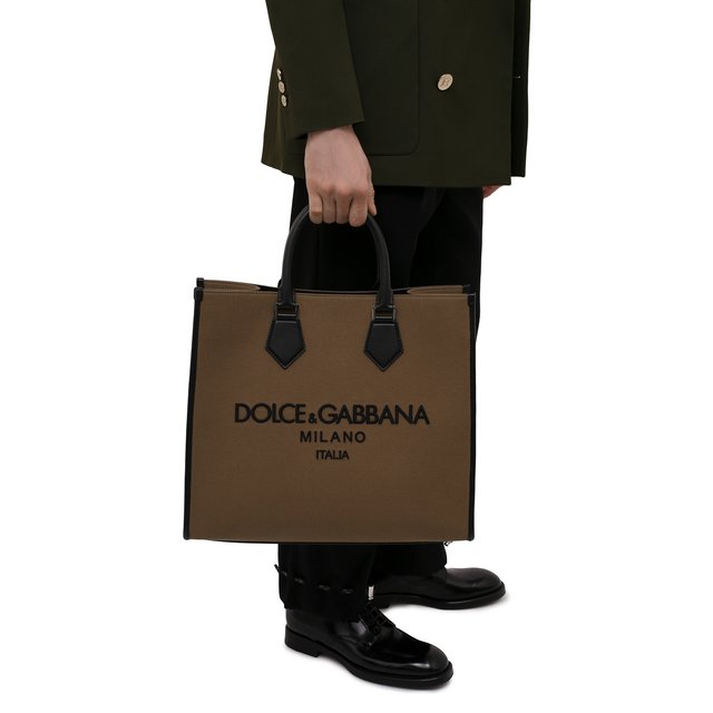 фото Текстильная сумка-тоут edge dolce & gabbana