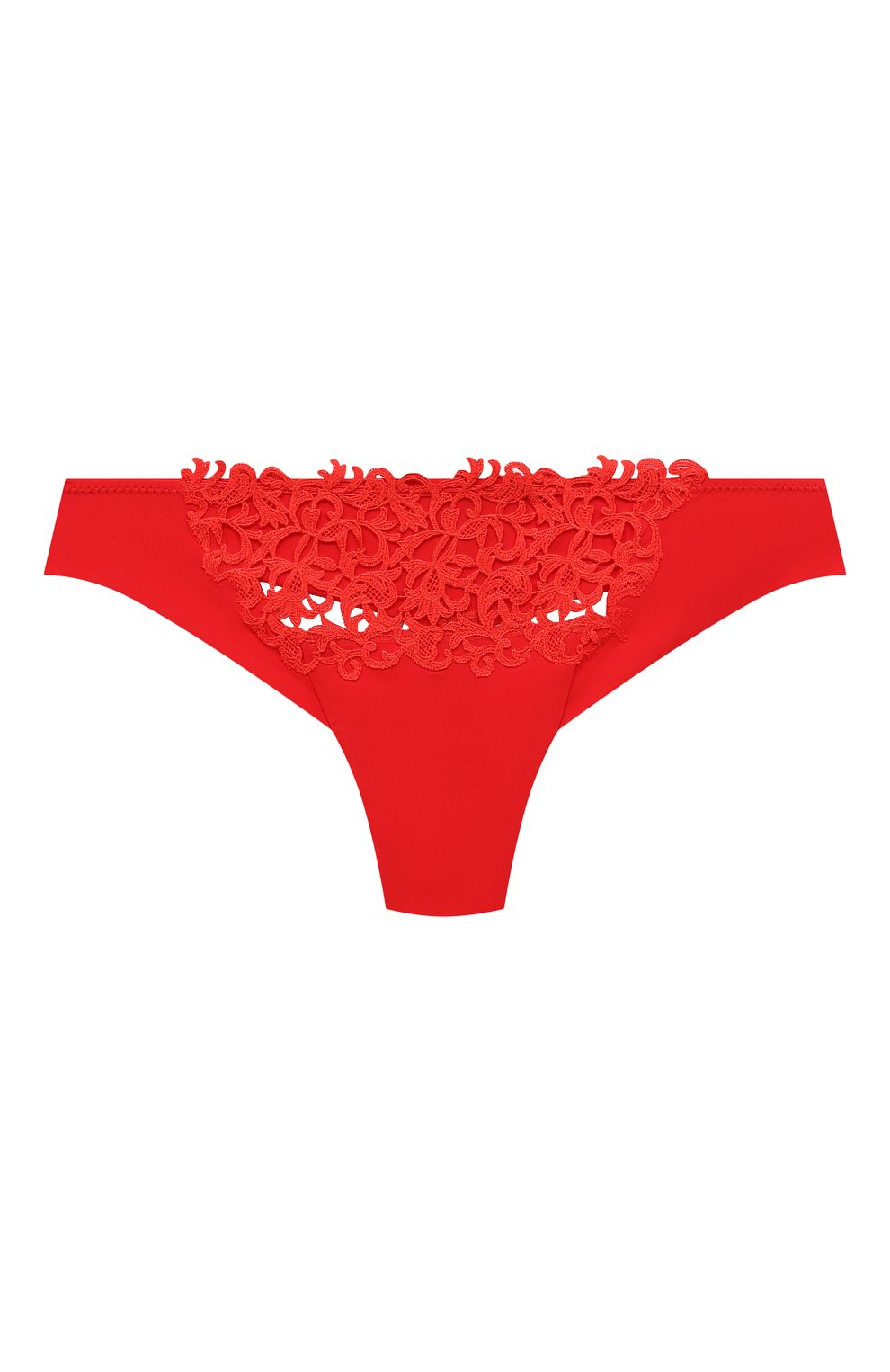Женские трусы petit macrame LA PERLA красного цвета, арт. 0019918 | Фото 1 (Материал внешний: Синтетический материал; Региональные ограничения белый список (Axapta Mercury): RU)