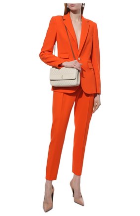 Женский шерстяной жакет RALPH LAUREN оранжевого цвета по цене 181500 руб., арт. 290625536 | Фото 2 Женский шерстяной жакет RALPH LAUREN оранжевого цвета, арт. 290625536 | Фото 2 (Материал внешний: Шерсть; Длина (для топов): Стандартные; Материал подклада: Купро; Рукава: Длинные; Стили: Кэжуэл; Случай: Повседневный; 1-2-бортные: Однобортные; Женское Кросс-КТ: Жакет-одежда)