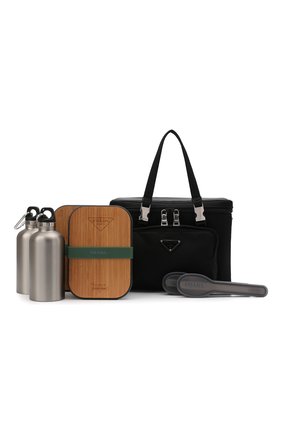 Мужской набор для пикника PRADA черного цвета по цене 0 руб., арт. 2UP012-2DMI-F0002-OOO | Фото 1 Мужской набор для пикника PRADA черного цвета, арт. 2UP012-2DMI-F0002-OOO | Фото 1 (Материал: Текстиль, Синтетический материал)