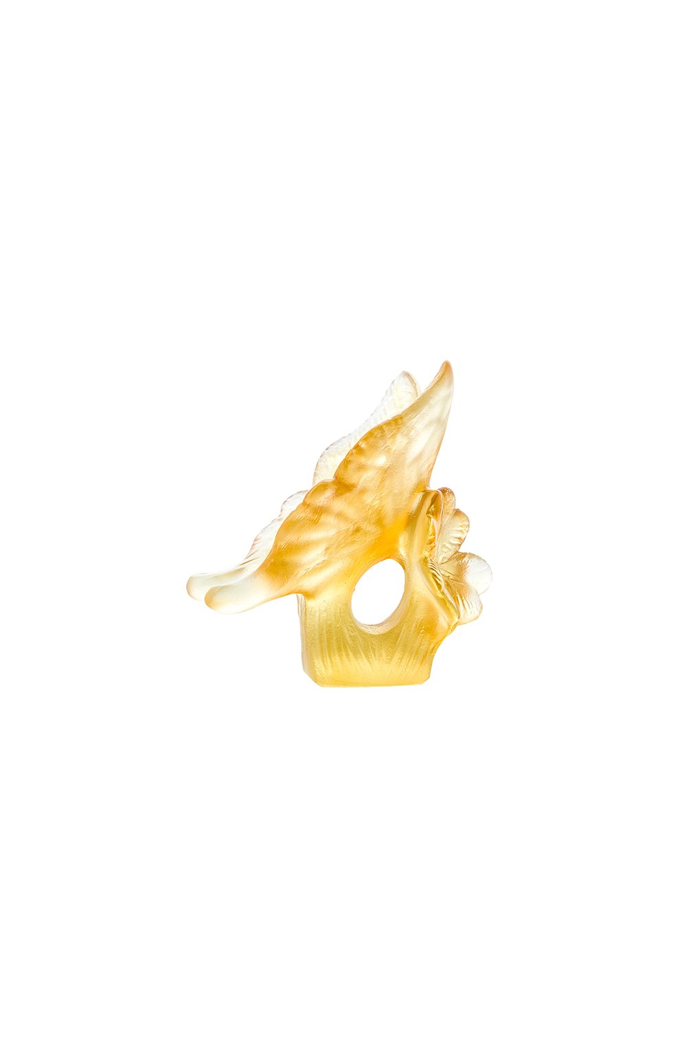 Фигурка бабочка DAUM желтого цвета, арт. 05737 | Фото 2 (Ограничения доставки: fragile-2)
