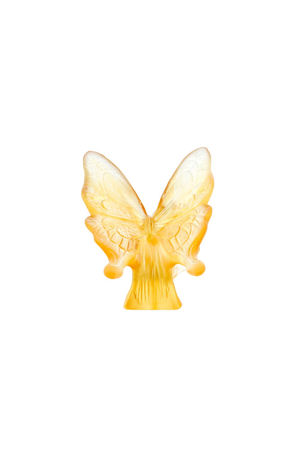 Фигурка бабочка DAUM желтого цвета, арт. 05737 | Фото 3 (Ограничения доставки: fragile-2)