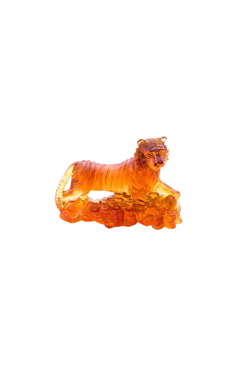 Тигр zodiac DAUM оранжевого цвета, арт. 05736 | Фото 1 (Ограничения доставки: fragile-2)