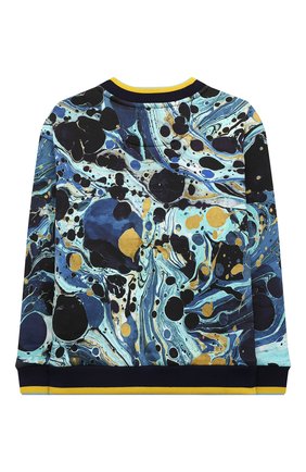 Детский хлопковый свитшот DOLCE & GABBANA синего цвета по цене 38200 руб., арт. L4JWCY/G7B8M/2-6 | Фото 2 Детский хлопковый свитшот DOLCE & GABBANA синего цвета, арт. L4JWCY/G7B8M/2-6 | Фото 2 (Материал внешний: Хлопок; Рукава: Длинные; Мальчики Кросс-КТ: Толстовка-одежда, Свитшот-одежда; Региональные ограничения белый список (Axapta Mercury): RU; Ростовка одежда: 2 года | 92 см, 3 года | 98 см, 4 года | 104 см, 5 лет | 110 см, 6 лет | 116 см)
