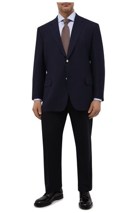 Мужской шерстяной пиджак BRIONI темно-синего цвета по цене 397500 руб., арт. RGH01I/P1A59/PARLAMENT0 | Фото 2 Мужской шерстяной пиджак BRIONI темно-синего цвета, арт. RGH01I/P1A59/PARLAMENT0 | Фото 2 (Материал внешний: Шерсть; Материал подклада: Купро; Длина (для топов): Стандартные; Рукава: Длинные; 1-2-бортные: Однобортные; Пиджаки М: Прямой; Случай: Формальный; Стили: Классический)