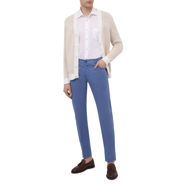 фото Льняная рубашка kiton