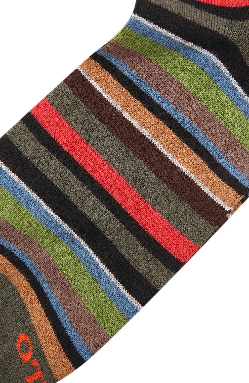 Мужские носки из хлопка и кашемира GALLO хаки цвета, арт. AP102853 | Фото 2 (Кросс-КТ: бельё; Материал внешний: Хлопок)