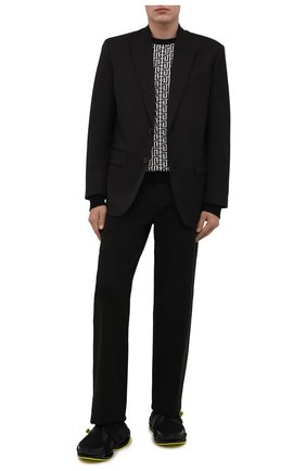 Мужские текстильные кроссовки b-bold BALMAIN черного цвета по цене 96450 руб., арт. XM1VH284/TKAM | Фото 2 Мужские текстильные кроссовки b-bold BALMAIN черного цвета, арт. XM1VH284/TKAM | Фото 2 (Подошва: Массивная; Материал внутренний: Натуральная кожа, Текстиль; Материал внешний: Текстиль; Стили: Гранж; Материал утеплителя: Без утеплителя)