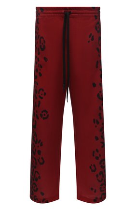 Мужские брюки DOLCE & GABBANA бордового цвета по цене 92050 руб., арт. GWW0AT/HI70M | Фото 1 Мужские брюки DOLCE & GABBANA бордового цвета, арт. GWW0AT/HI70M | Фото 1 (Материал внешний: Синтетический материал; Длина (брюки, джинсы): Стандартные; Случай: Повседневный; Стили: Спорт-шик)