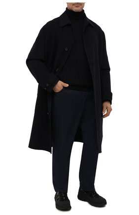 Мужские хлопковые брюки KITON темно-синего цвета по цене 95150 руб., арт. UPNJSJ0751A/44-52 | Фото 2 Мужские хлопковые брюки KITON темно-синего цвета, арт. UPNJSJ0751A/44-52 | Фото 2 (Материал внешний: Хлопок; Длина (брюки, джинсы): Стандартные; Случай: Повседневный; Стили: Кэжуэл; Big sizes: Big Sizes; Региональные ограничения белый список (Axapta Mercury): RU)