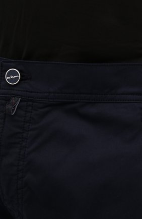 Мужские хлопковые брюки KITON темно-синего цвета, арт. UPNJSJ0751A/44-52 | Фото 5 (Big sizes: Big Sizes; Длина (брюки, джинсы): Стандартные; Случай: Повседневный; Региональные ограничения белый список (Axapta Mercury): RU; Материал внешний: Хлопок; Стили: Кэжуэл)