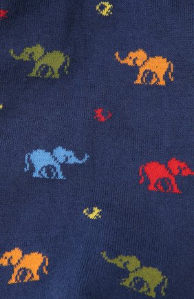 Мужские хлопковые носки GALLO синего цвета, арт. AP512138 | Фото 2 (Материал внешний: Хлопок; Кросс-КТ: бельё)