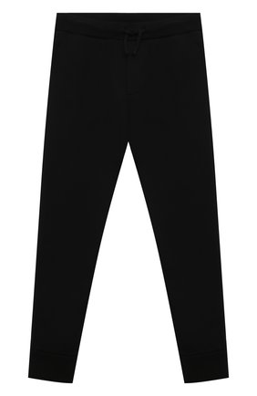 Детские хлопковые брюки DSQUARED2 черного цвета по цене 16500 руб., арт. DQ0825-D002Y | Фото 1 Детские хлопковые брюки DSQUARED2 черного цвета, арт. DQ0825-D002Y | Фото 1 (Материал внешний: Хлопок; Случай: Повседневный; Ростовка одежда: 10 - 11 лет | 140 - 146см, 12 лет | 152 см, 13 - 15 лет | 158 см, 16 лет | 164 см, 4 года | 104 см, 6 лет | 116 см, 8 лет | 128 см)