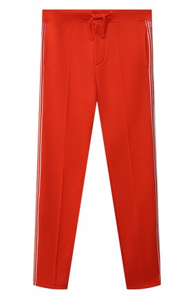 Детские брюки DSQUARED2 красного цвета по цене 22400 руб., арт. DQ0674-D003S | Фото 1 Детские брюки DSQUARED2 красного цвета, арт. DQ0674-D003S | Фото 1 (Материал внешний: Хлопок, Синтетический материал; Случай: Повседневный; Ростовка одежда: 10 - 11 лет | 140 - 146см, 12 лет | 152 см, 13 - 15 лет | 158 см, 16 лет | 164 см, 4 года | 104 см, 6 лет | 116 см, 8 лет | 128 см)