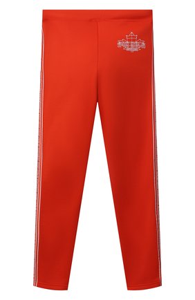 Детские брюки DSQUARED2 красного цвета по цене 22400 руб., арт. DQ0674-D003S | Фото 2 Детские брюки DSQUARED2 красного цвета, арт. DQ0674-D003S | Фото 2 (Материал внешний: Хлопок, Синтетический материал; Случай: Повседневный; Ростовка одежда: 10 - 11 лет | 140 - 146см, 12 лет | 152 см, 13 - 15 лет | 158 см, 16 лет | 164 см, 4 года | 104 см, 6 лет | 116 см, 8 лет | 128 см)