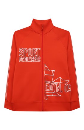 Детский толстовка DSQUARED2 красного цвета по цене 23600 руб., арт. DQ0673-D003S | Фото 1 Детский толстовка DSQUARED2 красного цвета, арт. DQ0673-D003S | Фото 1 (Материал внешний: Синтетический материал, Хлопок; Рукава: Длинные; Ростовка одежда: 10 - 11 лет | 140 - 146см, 12 лет | 152 см, 13 - 15 лет | 158 см, 16 лет | 164 см, 4 года | 104 см, 6 лет | 116 см, 8 лет | 128 см)