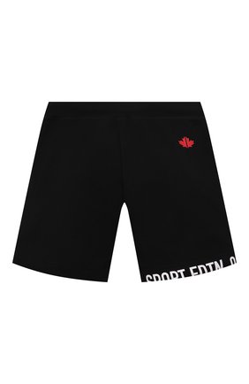 Детские хлопковые шорты DSQUARED2 черного цвета по цене 12950 руб., арт. DQ0667-D004L | Фото 2 Детские хлопковые шорты DSQUARED2 черного цвета, арт. DQ0667-D004L | Фото 2 (Материал внешний: Хлопок; Ростовка одежда: 10 - 11 лет | 140 - 146см, 12 лет | 152 см, 13 - 15 лет | 158 см, 16 лет | 164 см, 4 года | 104 см, 6 лет | 116 см, 8 лет | 128 см)