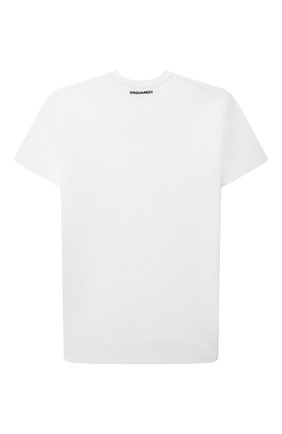 Детская хлопковая футболка DSQUARED2 белого цвета по цене 9435 руб., арт. DQ0666-D004G | Фото 2 Детская хлопковая футболка DSQUARED2 белого цвета, арт. DQ0666-D004G | Фото 2 (Материал внешний: Хлопок; Рукава: Короткие; Ростовка одежда: 10 - 11 лет | 140 - 146см, 12 лет | 152 см, 13 - 15 лет | 158 см, 16 лет | 164 см, 4 года | 104 см, 6 лет | 116 см, 8 лет | 128 см)