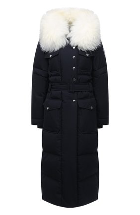 Женский пуховик chloé x fusalp CHLOÉ темно-синего цвета по цене 182000 руб., арт. A1034 | Фото 1 Женский пуховик chloé x fusalp CHLOÉ темно-синего цвета, арт. A1034 | Фото 1 (Материал подклада: Синтетический материал; Материал утеплителя: Пух и перо; Материал внешний: Синтетический материал; Рукава: Длинные; Длина (верхняя одежда): Длинные; Стили: Спорт-шик; Кросс-КТ: Куртка, Пуховик)