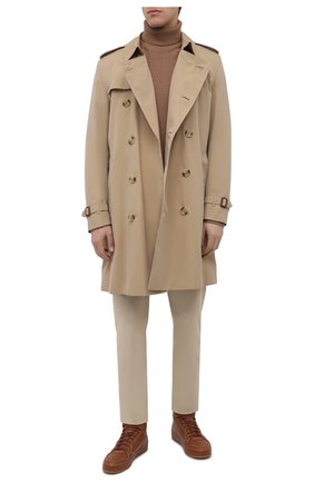 Мужские кожаные кеды RALPH LAUREN светло-коричневого цвета по цене 73950 руб., арт. 801859951 | Фото 2 Мужские кожаные кеды RALPH LAUREN светло-коричневого цвета, арт. 801859951 | Фото 2 (Материал внутренний: Натуральная кожа; Подошва: Массивная; Материал внешний: Кожа; Материал утеплителя: Без утеплителя; Длина стельки: 29,2; Стили: Классический)