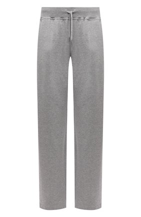 Мужские хлопковые брюки KITON серого цвета, арт. UK1051SM | Фото 1 (Материал внешний: Хлопок; Длина (брюки, джинсы): Стандартные; Случай: Повседневный; Стили: Спорт-шик)