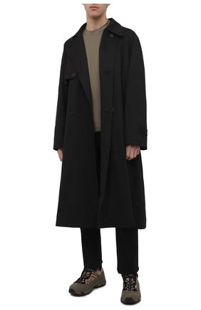 Мужские комбинированные кроссовки arthur BURBERRY бежевого цвета по цене 87550 руб., арт. 8045285 | Фото 2 Мужские комбинированные кроссовки arthur BURBERRY бежевого цвета, арт. 8045285 | Фото 2 (Материал внешний: Текстиль; Подошва: Массивная; Материал внутренний: Текстиль, Натуральная кожа; Материал утеплителя: Без утеплителя; Стили: Классический)