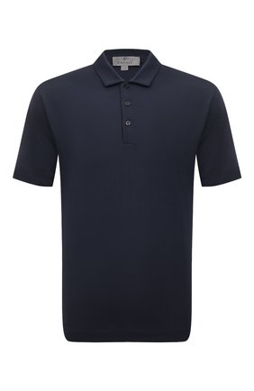 Мужское хлопковое поло CANALI темно-синего цвета по цене 28100 руб., арт. T0238/MJ01495 | Фото 1 Мужское хлопковое поло CANALI темно-синего цвета, арт. T0238/MJ01495 | Фото 1 (Материал внешний: Хлопок; Рукава: Короткие; Длина (для топов): Стандартные; Застежка: Пуговицы; Кросс-КТ: Трикотаж; Стили: Кэжуэл)