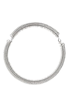 Женское колье BOTTEGA VENETA серебряного цвета по цене 1425000 тенге, арт. 682176/V5070 | Фото 1 Женское колье BOTTEGA VENETA серебряного цвета, арт. 682176/V5070 | Фото 1 (Материал: Серебро)
