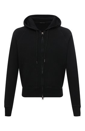 Мужской хлопоквая толстовка TOM FORD черного цвета по цене 123000 руб., арт. BZ265/TFJ986 | Фото 1 Мужской хлопоквая толстовка TOM FORD черного цвета, арт. BZ265/TFJ986 | Фото 1 (Длина (для топов): Стандартные; Материал внешний: Хлопок; Рукава: Длинные; Мужское Кросс-КТ: Толстовка-одежда; Стили: Спорт-шик)