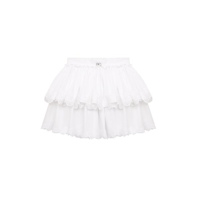 Хлопковая юбка Dolce & Gabbana L54I23/FU5GK/8-14