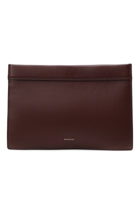 Женская сумка hanna medium WANDLER темно-коричневого цвета, арт. HANNAH BAG | Фото 1 (Материал: Натуральная кожа; Размер: medium; Сумки-технические: Сумки top-handle)