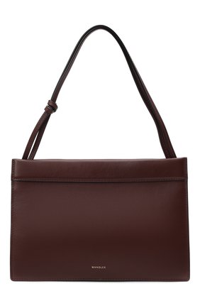 Женская сумка hanna medium WANDLER темно-коричневого цвета по цене 51500 руб., арт. HANNAH BAG | Фото 6 Женская сумка hanna medium WANDLER темно-коричневого цвета, арт. HANNAH BAG | Фото 6 (Сумки-технические: Сумки top-handle; Размер: medium; Материал: Натуральная кожа)