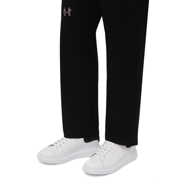 фото Кожаные кеды oversized alexander mcqueen