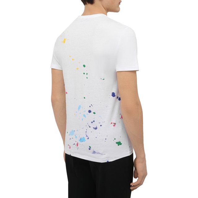 фото Хлопковая футболка polo ralph lauren