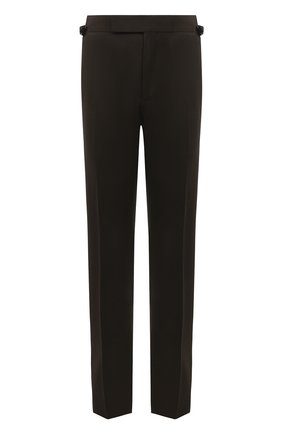 Мужские шерстяные брюки TOM FORD хаки цвета по цене 89950 руб., арт. 338R06/610043 | Фото 1 Мужские шерстяные брюки TOM FORD хаки цвета, арт. 338R06/610043 | Фото 1 (Материал подклада: Купро; Материал внешний: Шерсть; Длина (брюки, джинсы): Стандартные; Случай: Повседневный; Стили: Кэжуэл; Региональные ограничения белый список (Axapta Mercury): RU)