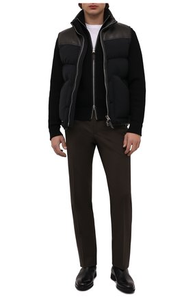 Мужские шерстяные брюки TOM FORD хаки цвета по цене 89950 руб., арт. 338R06/610043 | Фото 2 Мужские шерстяные брюки TOM FORD хаки цвета, арт. 338R06/610043 | Фото 2 (Материал подклада: Купро; Материал внешний: Шерсть; Длина (брюки, джинсы): Стандартные; Случай: Повседневный; Стили: Кэжуэл; Региональные ограничения белый список (Axapta Mercury): RU)