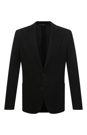 Мужской пиджак из вискозы DOLCE & GABBANA темно-серого цвета по цене 227000 руб., арт. G2PT9T/FRRDY | Фото 1 Мужской пиджак из вискозы DOLCE & GABBANA темно-серого цвета, арт. G2PT9T/FRRDY | Фото 1 (Материал внешний: Вискоза; Рукава: Длинные; Длина (для топов): Стандартные; Кросс-КТ: Трикотаж; Случай: Повседневный; Пиджаки М: Прямой; 1-2-бортные: Однобортные; Стили: Кэжуэл)