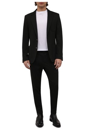 Мужской пиджак из вискозы DOLCE & GABBANA темно-серого цвета по цене 227000 руб., арт. G2PT9T/FRRDY | Фото 2 Мужской пиджак из вискозы DOLCE & GABBANA темно-серого цвета, арт. G2PT9T/FRRDY | Фото 2 (Материал внешний: Вискоза; Рукава: Длинные; Длина (для топов): Стандартные; Кросс-КТ: Трикотаж; Случай: Повседневный; Пиджаки М: Прямой; 1-2-бортные: Однобортные; Стили: Кэжуэл)