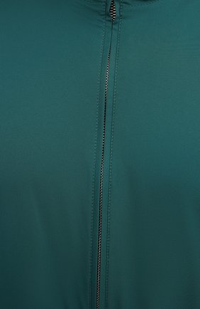 Мужской двусторонний бомбер LORO PIANA зеленого цвета, арт. FAF8466 | Фото 5 (Кросс-КТ: Куртка; Материал утеплителя: Шерсть; Рукава: Длинные; Принт: Без принта; Материал внешний: Синтетический материал; Длина (верхняя одежда): Короткие; Стили: Кэжуэл)