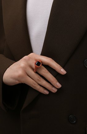 Женское кольцо LILI ARCHIVE красного цвета, арт. RM22C66S100 | Фото 2 (Материал: Керамика)