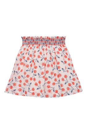 Детская хлопковая юбка BONPOINT разноцветного цвета, арт. E20NOUMEA2(602A)_684825 | Фото 1 (Материал внешний: Хлопок)