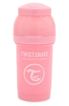 Детского антиколиковая бутылочка TWISTSHAKE розового цвета, арт. 78249 | Фото 1