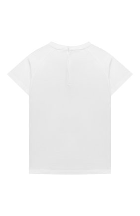 Детский хлопковая футболка DOLCE & GABBANA белого цвета, арт. L1JTEW/G7B2F | Фото 2