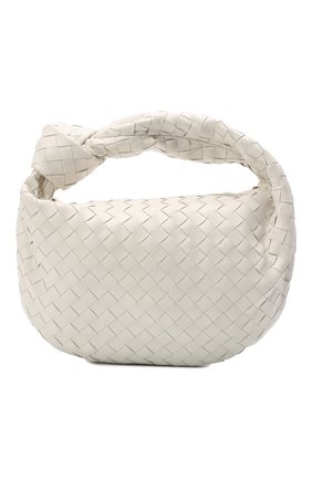 Женская сумка jodie teen BOTTEGA VENETA белого цвета по цене 198500 руб., арт. 690225/VCPP0 | Фото 1 Женская сумка jodie teen BOTTEGA VENETA белого цвета, арт. 690225/VCPP0 | Фото 1 (Сумки-технические: Сумки top-handle; Материал: Натуральная кожа; Размер: large)