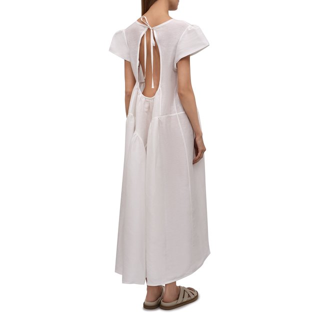 фото Платье из шелка и льна maurizio