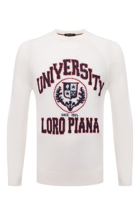 Мужской кашемировый свитер LORO PIANA кремвого цвета по цене 194000 руб., арт. FAM2029 | Фото 1 Мужской кашемировый свитер LORO PIANA кремвого цвета, арт. FAM2029 | Фото 1 (Длина (для топов): Стандартные; Рукава: Длинные; Материал внешний: Кашемир, Шерсть; Мужское Кросс-КТ: Свитер-одежда; Принт: С принтом; Стили: Кэжуэл)