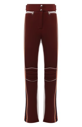 Женские брюки chloé x fusalp FUSALP бордового цвета по цене 72350 руб., арт. A1406.M | Фото 1 Женские брюки chloé x fusalp FUSALP бордового цвета, арт. A1406.M | Фото 1 (Материал внешний: Синтетический материал; Длина (брюки, джинсы): Стандартные; Материал подклада: Синтетический материал; Женское Кросс-КТ: Брюки-одежда, Брюки-спорт; Кросс-КТ: лыжи; Силуэт Ж (брюки и джинсы): Расклешенные; Стили: Спорт-шик)