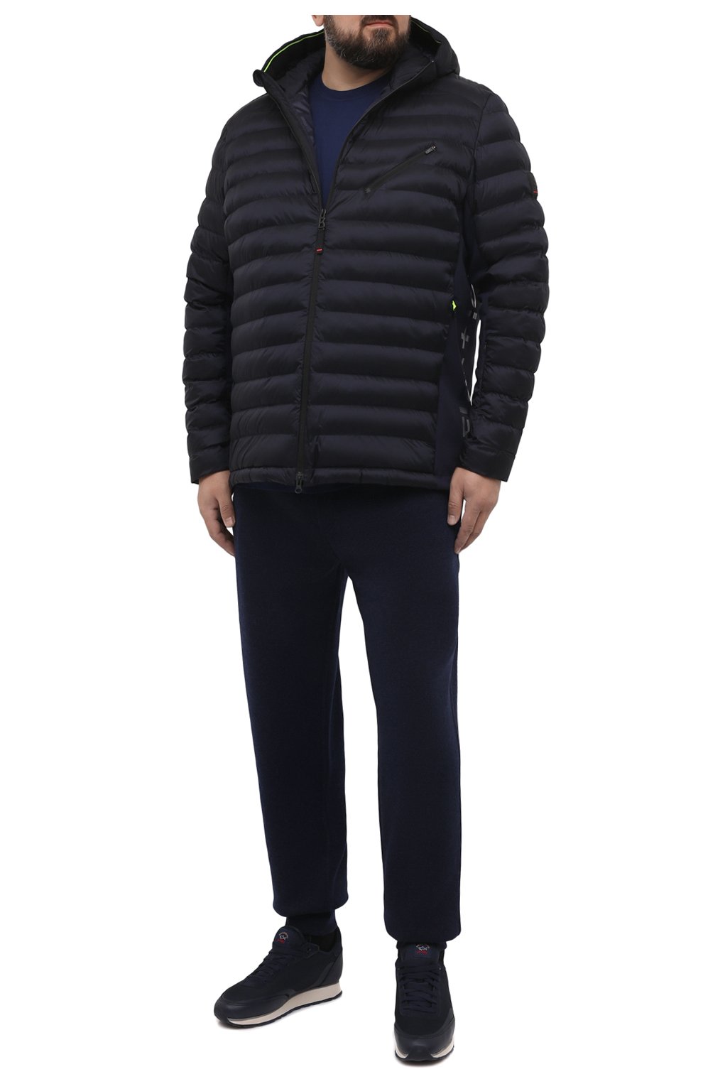 Мужская утепленная куртка BOGNER темно-синего цвета, арт. 34344549 | Фото 2 (Кросс-КТ: Куртка, другое; Big sizes: Big Sizes; Рукава: Длинные; Материал внешний: Синтетический материал; Региональные ограничения белый список (Axapta Mercury): RU; Мужское Кросс-КТ: утепленные куртки; Стили: Спорт-шик; Материал подклада: Синтетический материал; Длина (верхняя одежда): Короткие)