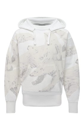 Мужской хлопковое худи polar bear KENZO белого цвета по цене 42400 руб., арт. FB65SW5414M0 | Фото 1 Мужской хлопковое худи polar bear KENZO белого цвета, арт. FB65SW5414M0 | Фото 1 (Материал внешний: Хлопок; Рукава: Длинные; Длина (для топов): Стандартные; Мужское Кросс-КТ: Худи-одежда; Стили: Спорт-шик; Принт: С принтом)
