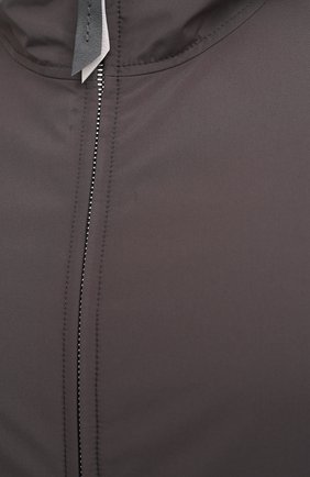 Мужской двусторонний бомбер ANDREA CAMPAGNA серого цвета, арт. 51000E9EE1010 | Фото 5 (Кросс-КТ: Куртка; Рукава: Длинные; Принт: Без принта; Материал внешний: Синтетический материал; Материал подклада: Синтетический материал; Длина (верхняя одежда): Короткие; Стили: Кэжуэл)